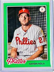 Aaron Nola [Green] #129 Baseball Cards 2022 Topps Archives Prices