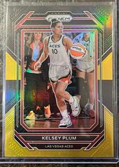 Kelsey Plum [Black Gold] #4 Basketball Cards 2023 Panini Prizm WNBA Prices