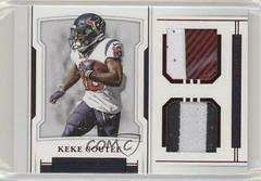 Keke Coutee [Red Jersey Number] Football Cards 2018 National Treasures Rookie Dual Materials Prices