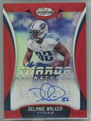 Delanie Walker [Red] #MS-DW Football Cards 2018 Panini Certified Mirror Signatures Prices