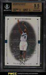 Mitch Richmond #89 Basketball Cards 1998 SP Authentic Prices