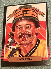 Tony Pena [Diamond Kings] Baseball Cards 1985 Donruss Prices