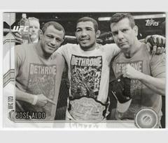 Jose Aldo [Black and White] Ufc Cards 2015 Topps UFC Chronicles Prices