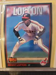 Kenny Lofton #181 Baseball Cards 1993 Panini Donruss Triple Play Prices