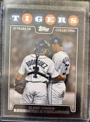 Ivan Rodriguez, Justin Verlander [Black] #288 Baseball Cards 2008 Topps Prices