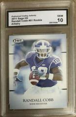 Randall Cobb #51 Football Cards 2011 Sage Hit Prices