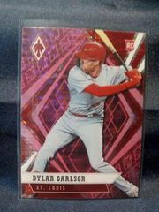Dylan Carlson [Pink Pulsar] #1 Baseball Cards 2021 Panini Chronicles Phoenix Prices