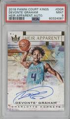Devonte' Graham Basketball Cards 2018 Panini Court Kings Heir Apparent Autographs Prices