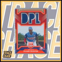 Felnin Celesten [Orange] #DM-FC Baseball Cards 2022 Panini Elite Extra Edition DPL Materials Prices