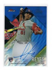 Alex Reyes [Blue Wave Refractor] #FA-ARE Baseball Cards 2017 Topps Finest Autographs Prices