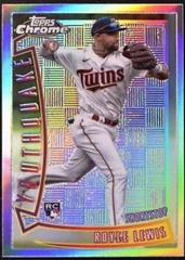 Royce Lewis #YQ-24 Baseball Cards 2022 Topps Chrome Youthquake Prices
