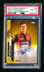 Felipe Drugovich [Gold] #F1A-FD Racing Cards 2020 Topps Chrome Formula 1 Autographs Prices