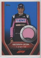 Esteban Ocon [Blue] #F1RL-EO Racing Cards 2022 Topps Formula 1 F1 Relics Prices
