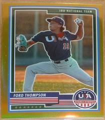 Ford Thompson [Gold] #17 Baseball Cards 2023 Panini Stars & Stripes USA Prices