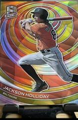 Jackson Holliday [Gold] #72 Baseball Cards 2023 Panini Chronicles Spectra Prices