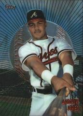 Andruw Jones [Borderless Refractor] Baseball Cards 1998 Topps Mystery Finest Prices