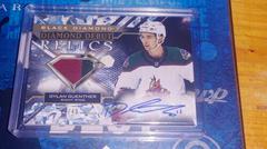 Dylan Guenther [Autograph Patch] Hockey Cards 2022 Upper Deck Black Diamond Debut Relics Prices