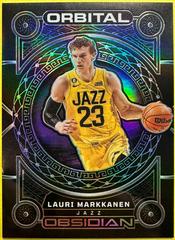 Lauri Markkanen #12 Basketball Cards 2022 Panini Obsidian Orbital Prices