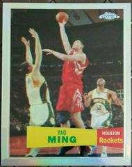 Yao Ming [1957 Refractor] Basketball Cards 2007 Topps Chrome Prices