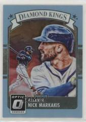 Nick Markakis [Carolina Blue] #2 Baseball Cards 2016 Panini Donruss Optic Prices