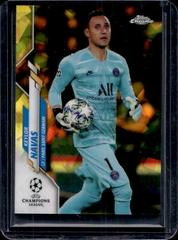 Keylor Navas [Yellow] Soccer Cards 2019 Topps Chrome UEFA Champions League Sapphire Prices