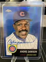 Andre Dawson [Blue Prism] Baseball Cards 2022 Topps Chrome Platinum Anniversary Autographs Prices