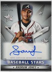 Andruw Jones #BSA-AJ Baseball Cards 2022 Topps Baseball Stars Autographs Prices
