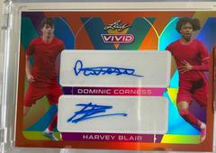 Dominic Corness , Harvey Blair Soccer Cards 2022 Leaf Vivid Dual Autographs Prices