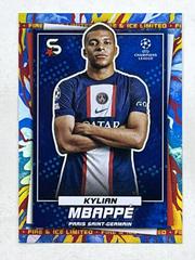 Kylian Mbappe [Fire & Ice] #134 Soccer Cards 2022 Topps UEFA Superstars Prices