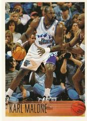 Karl Malone #178 Basketball Cards 1996 Topps Prices