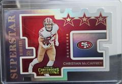 Christian McCaffrey #SDC-CMC Football Cards 2022 Panini Contenders Superstar Die Cuts Prices