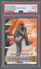 Pedro Martinez, Randy Johnson [Refractor] Baseball Cards 2000 Finest Prices
