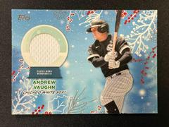 Andrew Vaughn #RC-AVA Baseball Cards 2023 Topps Holiday Relics Prices