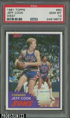 Jeff Cook West Basketball Cards 1981 Topps Prices