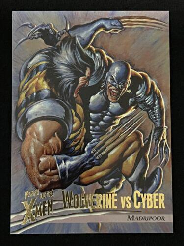 Wolverine vs. Cyber #50 Marvel 1996 Ultra X-Men Wolverine