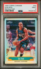 Don Reid #90 Basketball Cards 1999 Topps Chrome Prices