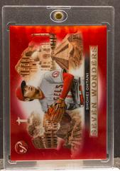 Shohei Ohtani [Red] #7W-3 Baseball Cards 2023 Topps Pristine 7 Wonders Prices