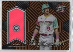 Jake Cronenworth [Orange] #TCA-JAC Baseball Cards 2023 Topps Chrome Authentics Relics Prices