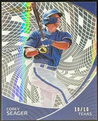 Corey Seager [Gold] Baseball Cards 2022 Panini Chronicles Clear Vision Prices