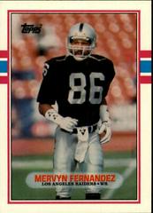 Mervyn Fernandez #13T Football Cards 1989 Topps Traded Prices