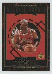 Michael Jordan [Redemption] #R5 Basketball Cards 1995 Upper Deck Predictor MVP Prices