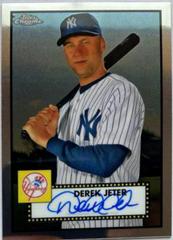 Derek Jeter #PA-DJ Baseball Cards 2021 Topps Chrome Platinum Anniversary Autographs Prices