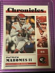 Patrick Mahomes II [Purple] #13 Football Cards 2022 Panini Chronicles Marquee Prices