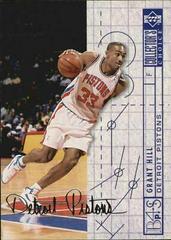 Grant Hill [Silver Signature] #379 Basketball Cards 1994 Collector's Choice Prices