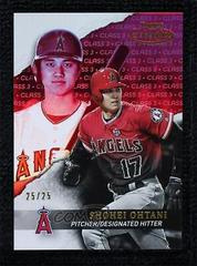 Shohei Ohtani [Class 3 Red] #3 Baseball Cards 2020 Topps Gold Label Prices