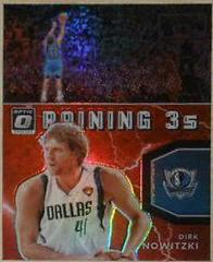 Dirk Nowitzki [Red] #18 Basketball Cards 2021 Panini Donruss Optic Raining 3s Prices