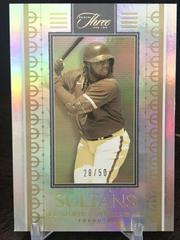 Vladimir Guerrero Jr. [Holo Gold] #S-8 Baseball Cards 2022 Panini Three and Two Sultans Prices