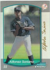 Alfonso Soriano [Refractor] #193 Baseball Cards 2000 Bowman Chrome Prices