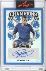Neymar Jr. Soccer Cards 2022 Leaf Metal Champions Autographs Prices