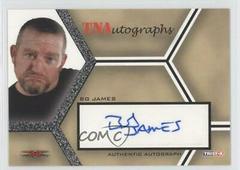 BG James #A-BG Wrestling Cards 2008 TriStar TNA Impact Autographs Prices